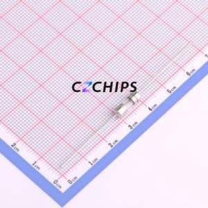 31TD1A250V One-Time Fuse Through hole Component (THT),D4xL11mm Fuse Glass Tube Fuse 1A 250V - Product Image 1