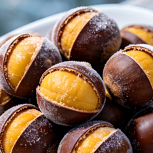 Cerneaux <span class=keywords><strong>de</strong></span> châtaignes <span class=keywords><strong>surgelés</strong></span>, pelés, bien préparés, naturels et sucrés, pour supermarchés - Product Image 2