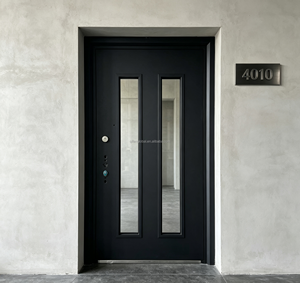 La Puerta Principal Tiene Ventanas Laterales y Es una Puerta de Seguridad de Acero. Se Suministra Directamente por la Fábrica. - Product Image 1