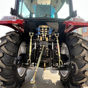 高品质 70 马力 4WD 轮式拖拉机 柴油 CE 认证 高生产力 液压泵 农业货运代理 中国法国 - Product Image 3
