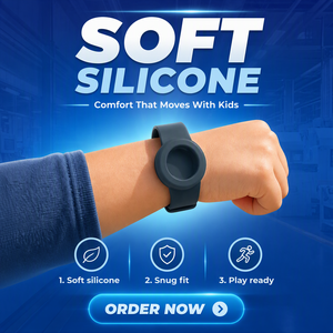 Custodia in silicone antiurto per orologio GPS per bambini, accessori per strumento di localizzazione intelligente, dimensioni personalizzabili - Product Image 2