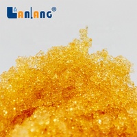 Résine échangeuse d'ions à lit mixte de type gel, déionisée DI, pour filtration d'eau pure de haute pureté, destinée au rinçage de vitres sans traces