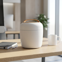 PINKAH Grande boîte alimentaire isotherme en acier inoxydable à double paroi de 980 ml avec cuillère et poignée