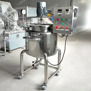 Factory customization beverage food grade homogenizing tank and emulsifier making mixing tank with agitator