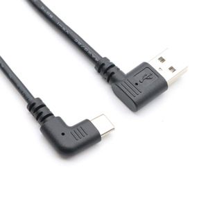 Cable USB C de 90 Grados en Ángulo Recto, Cable Tipo C, Cable de Carga USB A a Tipo C en Ángulo Izquierdo y Derecho de 90 Grados - Product Image 4