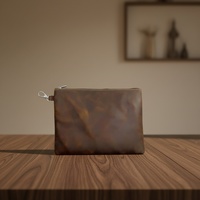 Pochette pour objets de valeur de golf en cuir véritable Boshiho - Couleur et taille personnalisables, pochette antidérapante durable pour accessoires de golf