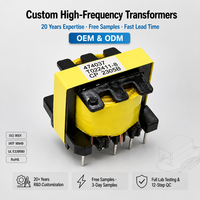Transformateurs électroniques haute fréquence OEM personnalisés EE25 220V 12V pour alimentation industrielle et contrôle Flyback