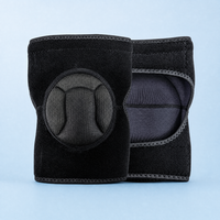 Genouillères souples personnalisées avec logo imprimé, vente en gros, genouillères rembourrées SBR avec sangles en néoprène et Velcro pour le travail et la pose de revêtements de sol