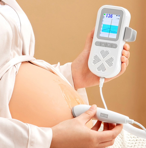 2025 kualitas tinggi membuat harga yang cukup Digital portabel bayi denyut jantung Monitor saku <span class=keywords><strong>Doppler</strong></span> janin