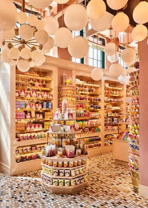 Mesas de Exhibición de Dulces Personalizadas, Pared de Chocolate, Estantes <span class=keywords><strong>para</strong></span> Tienda de Dulces, Muebles de Mostrador <span class=keywords><strong>para</strong></span> Quiosco de Dulces - Product Image 6