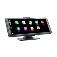 OEM/ODM BENEWORLD 10.26 pouces, enregistreur de conduite embarqué Linux, capteur G, compatible Android Auto et Carplay, écran tactile, caméra avant 1080P, caméra arrière