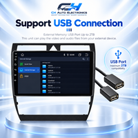 Pour Audi A6 C5 1997-2004 2 Din Android 15 Écran de Voiture Carplay DSP RDS 5.1HIFI GPS Navigation Radio Lecteur DVD Compatible