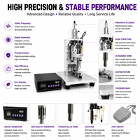 Machine de soudage ultrasonique haut de gamme 35 kHz pour faisceaux de câbles et manchons de protection en PVC