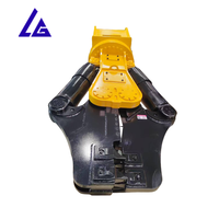 Cisaille hydraulique rotative pour le concassage de calcaire et la séparation de barres d'armature, préférée par les entrepreneurs européens