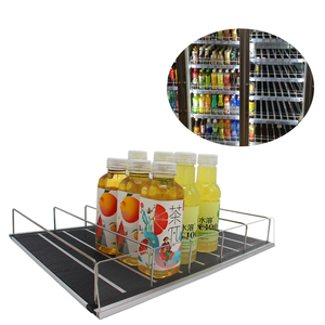 Rak penyangga gravitasi depan otomatis tugas berat sistem rol rak Supermarket sisi tunggal kecil untuk rak gravitasi depan belanja - Product Image 3