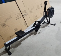 Remoadora de Aire DINUO con Datos de Ejercicio en Tiempo Real y Diseño Compacto Plegable, Carga Máxima de 150 kg, Ahorro de Espacio para Uso Doméstico