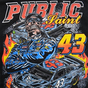 Camiseta de Hombre con Estampado Serigrafiado, Lavado Ácido, Estilo Urbano, Holgada, Lavada a la Piedra, Hip Hop, 100% Algodón, Camiseta con Gráfico Personalizado, Camiseta Vintage - Product Image 2