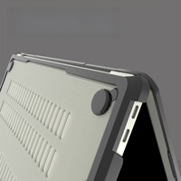 Étui pour ordinateur portable robuste en TPU+PC neuf 2024 pour MacBook Air 13 pouces 2020 M1 A2179 A2337