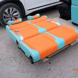 Asiento de Capitán de Lujo Convertible en Cama para Mercedes Sprinter, Silla de Viaje Premium para <span class=keywords><strong>SUV</strong></span> con Masaje y Soporte Lumbar - Product Image 2
