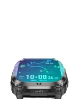 Reloj Inteligente Dodobit GPS DT09 para Hombre y Mujer, con Correa de Silicona, Resistente al Agua IP68, Android, Brújula, Forma Cuadrada, Contesta Llamadas, Monitor de Sueño