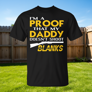 Sono una prova che mio papà non spara proiettili - T-shirt - Product Image 3