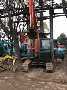 Gran equipo de maquinaria de movimiento de tierras 7 toneladas de excavadora usada original Hitachi ZX70 vendida a bajo precio y fuerte ahorro de aceite - Product Image 5