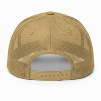 Casquette de camionneur respirante en maille à 6 panneaux avec logo en cuir personnalisé OEM de haute qualité pour la pêche et la chasse en extérieur