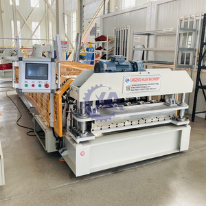 Petit pain trapézoïdal de tuile de toit d'Ibr Tr5 formant la machine pour la toiture en métal de chapeau de crête - Product Image 1