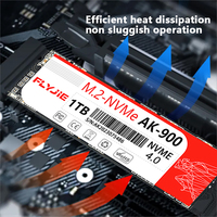 كمبيوتر محمول جديد بشعار مخصص Flyjie داخلي M.2 NVMe PCIe Gen4 SSD GB-2 TLC Flash