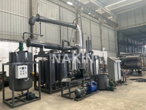 Mesin Daur Ulang Oli Bekas Skala Kecil, Peralatan Daur Ulang Oli Mesin Bekas Menjadi Oli Dasar, Pabrik Pencampur Pelumas - Product Image 3