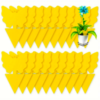 Piège à mouches des fruits jaune collant personnalisé, efficace, non toxique et inodore pour une utilisation intérieure et extérieure, protège les plantes
