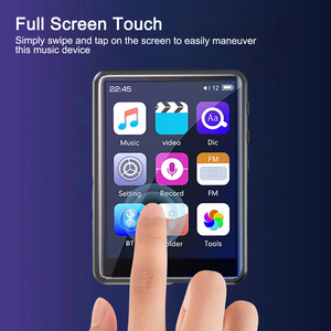 Xách tay 2.4inch Bluetooth 5.0 Máy nghe nhạc MP3 màn hình cảm ứng máy nghe nhạc với loa - Product Image 2