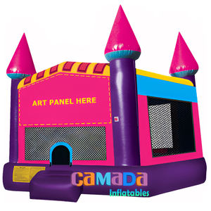 Maison gonflable commerciale de videur d'enfants sautant le château plein d'entrain gonflable avec le ventilateur pour la partie et la location - Product Image 3
