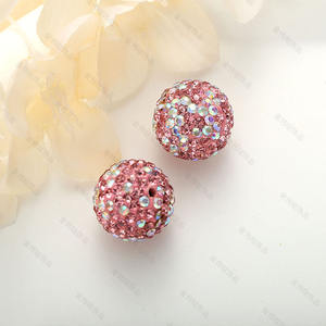 Nouvelle annonce acrylique argile diamant boule couleur Bracelet strass perles pour bricolage matériaux faits à la main accessoires fabrication de bijoux - Product Image 5