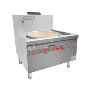 Cuisinière à gaz commerciale à un seul wok 42KW, cuisinière chinoise robuste à un seul brûleur, équipement de cuisine de restaurant, OEM ODM - Product Image 1