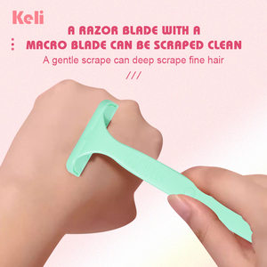 Nhà Máy Giá Trượt Có Thể Thu Vào Đầu Kép Mặt Máy Cạo Râu Công Cụ Làm Đẹp Lông Mày Tông Đơ Cạo Râu Dao Cạo Cho Phụ Nữ - Product Image 4