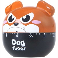 Cartoon Hund Backen Timer Küche Countdown Stoppuhr Mechanischer Wecker Keine Batterie Erinnerung Timer