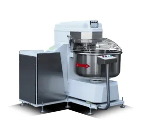 Mezclador de masa en espiral basculante automático Industrial máquina amasadora de pizza mezclador de harina de pastel para venta de panadería