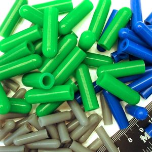 Op maat gemaakte slijtvaste rubberen dop siliconen stop plastic plug rubberen stop industriële plastic rubberen buis eindstop - Product Image 1