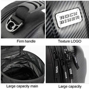 Borsa da coda per moto impermeabile borsa da sella posteriore multifunzionale zaino da motociclista borsa a tracolla per moto da Motocross - Product Image 5