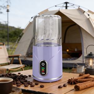 Mini licuadora portátil, molinillo de café, licuadora industrial portátil, licuadora USB con botón de encendido para coche/batería, motor para hacer jugos. - Product Image 5