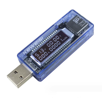 Voltmètre et ampèremètre USB KWS-V20, testeur de capacité de batterie, testeur de courant et de tension KWS-V20