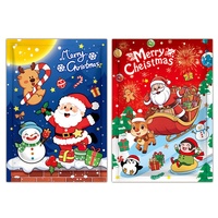 Grand sac cadeau de Noël, papeterie festive, elfe, pingouin, bonbons, canne en sucre, surprise, kit de récompense pour enfants, boîte de fêtes, joyeux Noël