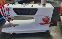 Máquina de coser industrial de alta velocidad con motor directo 8700D de Jordon Store, máquina de coser de puntada recta para prendas de vestir, máquina de coser ligera.