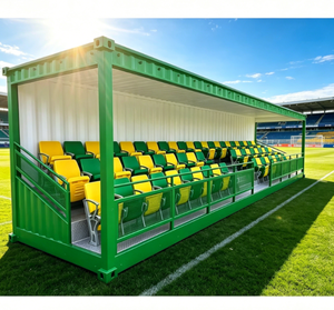 Tribuna de Contenedor Marítimo de 20 pies/40 pies, con 3 Niveles de Asientos, para Estadios, Centros Deportivos, Escuelas y Parques - Product Image 5