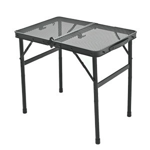 Tavolo da campeggio pieghevole da esterno portatile regolabile in altezza - Product Image 2
