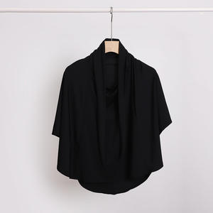 Zifeng OME couvre-chef arabe Double bord rond avec un voile et un capuchon inférieur Gaze Double usage Femmes Couverture Foulard - Product Image 6