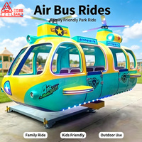 Manège de parc d'attractions familial en plein air pour enfants et adultes, type Air Bus