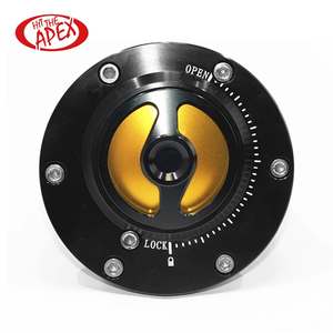 Tapa de tanque de combustible para motocicleta, tapa de aluminio CNC para TRIUMPH 675 R <span class=keywords><strong>STREET</strong></span> <span class=keywords><strong>TRIPLE</strong></span> <span class=keywords><strong>2013</strong></span> 2017, bloqueo rápido Nimble, sin llave, tapa de Gas - Product Image 4