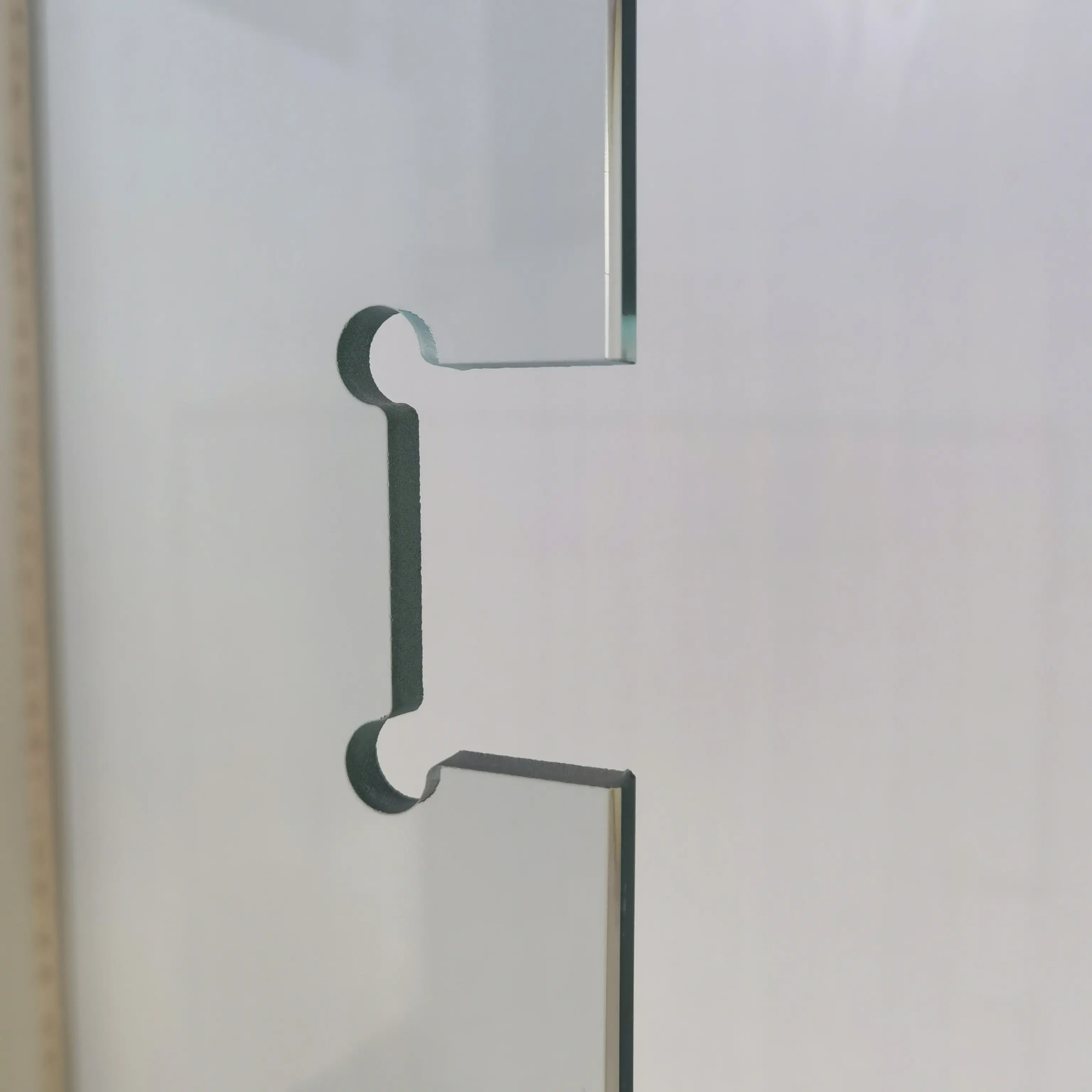 Fabricantes personalizados vidro temperado chuveiro parede fixa painel edifício vidro chuveiro vidro